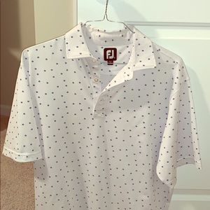 FootJoy Men's large Flower Print Golf Polo
